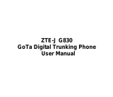ZTE G830 User manual