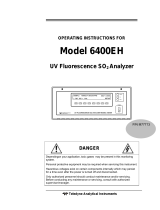 Teledyne 6400EH User manual