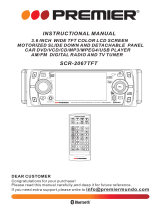 Premier SCR-2069TFT Instructional Manual