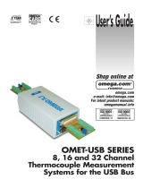 Omega OMET-USB-73 Owner's manual