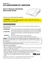 Hitachi ED-A220N User manual