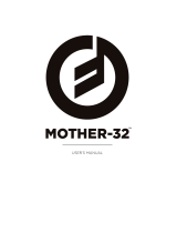 Moog Mother-32 Owner's manual