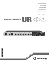 Steinberg UR 824 Getting Started Manual
