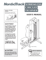 NordicTrack STRENGTH CIRCUIT TRAINER User manual