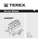 Terex AL8000HT User manual
