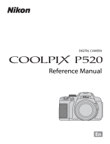 Nikon P520 Black User manual