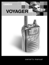 Uniden Voyager Owner's manual