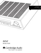 Cambridge Audio azur 751R User manual