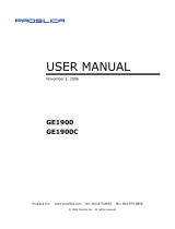 Prosilica GE1900 User manual