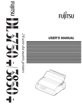 Fujitsu DL3750+ and DL3850+ Operating instructions