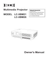 Eiki LC-XBM21 User manual