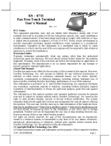 Posiflex KS – 6715 User manual