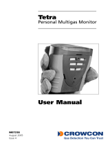 Crowcon Tetra User manual
