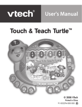 VTech Touch & Teach Turtle User manual