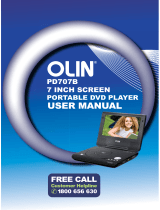 Olin PD707B User manual
