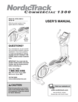 NordicTrack COMMERCIAL NTEL16907.0 User manual