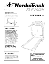 NordicTrack EXP 1000i User manual