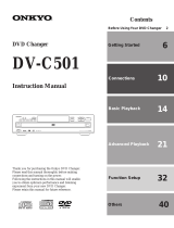 ONKYO DV-C501 User manual