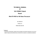 VIA Technologies G03-NC73-F Technical Manual
