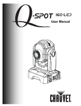 Chauvet Professional Q-Spot 160-LED User manual