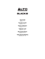 Alto Black 10 User manual