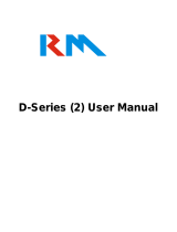 RM D-Series User manual