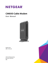COX Netgear CM600 User manual