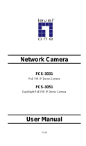 LevelOne FCS-3051 User manual