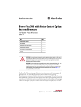 Allen-Bradley powerflex 700 Installation Instructions Manual