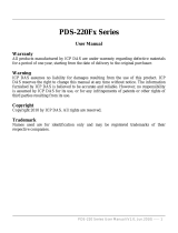 ICP DAS USA PDS-220FCS-60 User manual