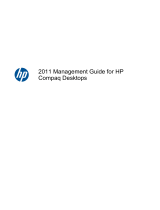 HP Compaq 8200 Elite Small Form Factor PC User guide