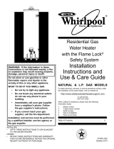 Whirlpool Residential Electric water heater Installation Instructions And Use & Care Manual