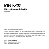 Kinivo BTC450 User manual