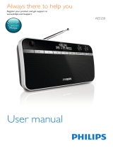 Philips AE5250 User manual