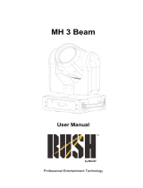 Rush MH 3 Beam User manual