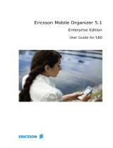 Sony Ericsson Mobile Organizer 5.1 User manual