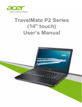 Acer TravelMate P245-MP User manual