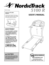 NordicTrack 4500 R User manual