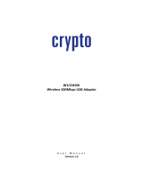 Crypto WU300N User manual
