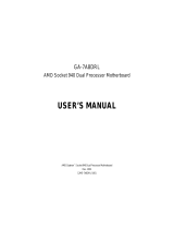 Gigabyte GA-7A8DRL User manual