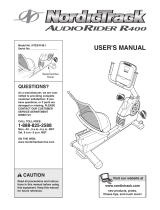 NordicTrack Audio Rider R400 Bike User manual