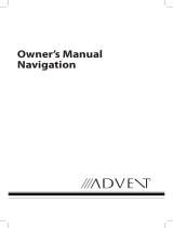 Advent Navigation Owner's manual