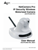 Atlantis IP Security Wireless Motorized Camera A02-IPCAM2-W54 User manual