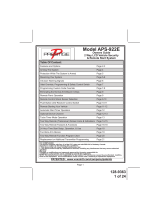 Prestige APS-922E Owner's manual