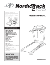 NordicTrack C100 User manual