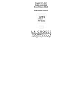 La Crosse Technology WT-2165 User manual