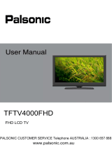 Palsonic TFTV4000FHD Owner's manual