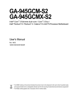 Gigabyte GA-945GCMX-S2 User manual