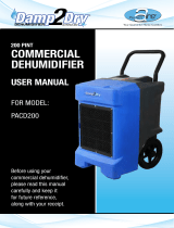 Damp2Dry PACD150 User manual