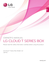LG CBT42-B User manual